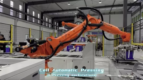 The Advantages of Using Robotic Arms in Battery Module PACK Assembly: Stacking and Pressing Battery Cells