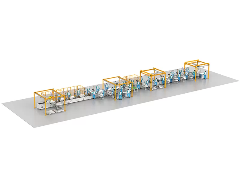 EV Prismatic Battery Module PACK Assembly Line